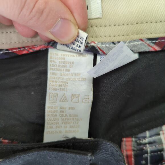 Y2K Tommy Hilfiger Stretch Black Wide Leg Pants Belted‎ Women's Size 10 - Picture 8 of 9